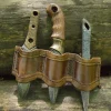 Epic Armoury Houder Voor LARP Werpmessen Bruin, Incl. 3 Messen 2 Epic Armoury Houder Voor LARP Werpmessen Bruin, Incl. 3 Messen -Game Promotie Winkel houder voor larp werpmessen bruin incl 3 messen