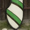 Epic Armoury Knight Shield, Groen/wit, LARP Schild 1 Epic Armoury Knight Shield, Groen/wit, LARP Schild -Game Promotie Winkel knight shield groen wit larp schild