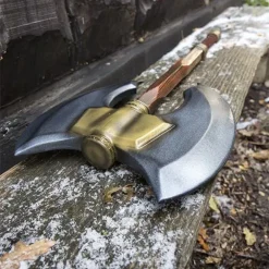 Epic Armoury LARP Dubbele Strijdbijl 10 Epic Armoury LARP Dubbele Strijdbijl -Game Promotie Winkel larp dubbele strijdbijl 2