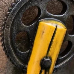 Epic Armoury LARP Honkbalknuppel Met Tandwiel, Geel -Game Promotie Winkel larp honkbalknuppel met tandwiel geel 3