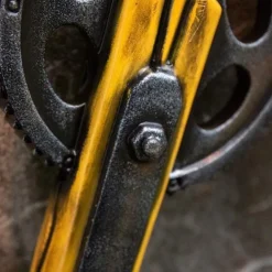 Epic Armoury LARP Honkbalknuppel Met Tandwiel, Geel -Game Promotie Winkel larp honkbalknuppel met tandwiel geel 4