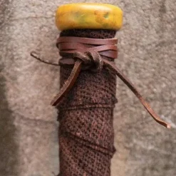 Epic Armoury LARP Honkbalknuppel Met Tandwiel, Geel -Game Promotie Winkel larp honkbalknuppel met tandwiel geel 5