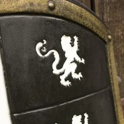 Epic Armoury LARP Leeuwenschild Wit/zwart/goud -Game Promotie Winkel larp leeuwenschild wit zwart goud 2