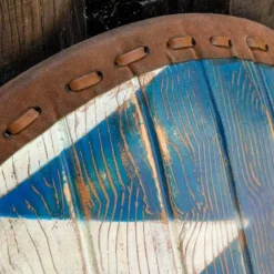 Epic Armoury LARP Normandisch Schild Blauw-wit -Game Promotie Winkel larp normandisch schild blauw wit 3