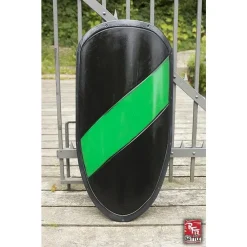 Epic Armoury LARP Ridderschild Zwart/groen -Game Promotie Winkel larp ridderschild zwart groen 2