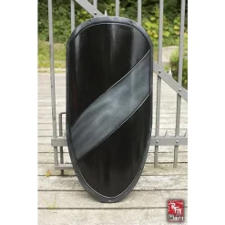 Epic Armoury LARP Ridderschild Zwart/zilver -Game Promotie Winkel larp ridderschild zwart zilver 2
