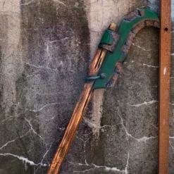 Epic Armoury LARP Roestige Maaihaak, Groen