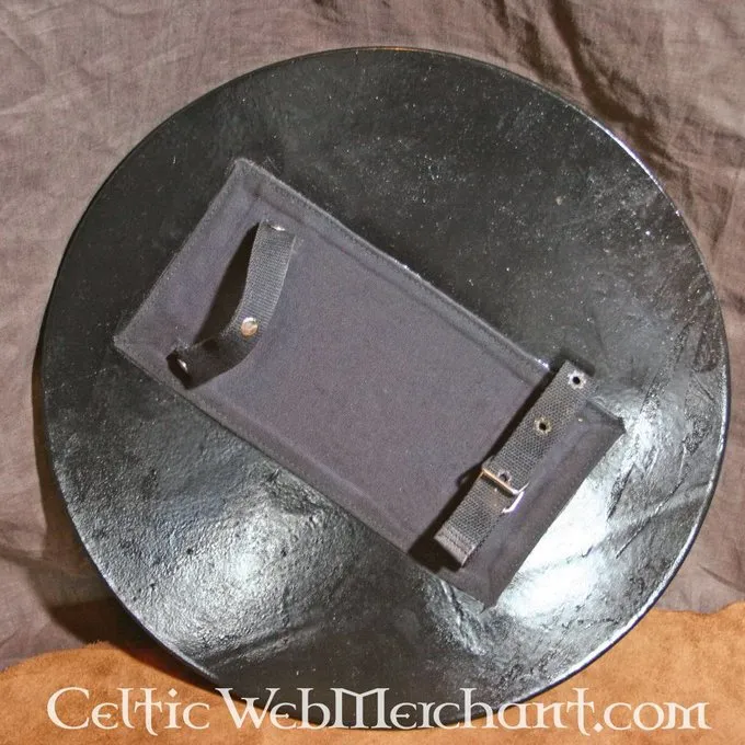 Epic Armoury LARP Rondschild Zwart 4 Epic Armoury LARP Rondschild Zwart - Afbeelding 2