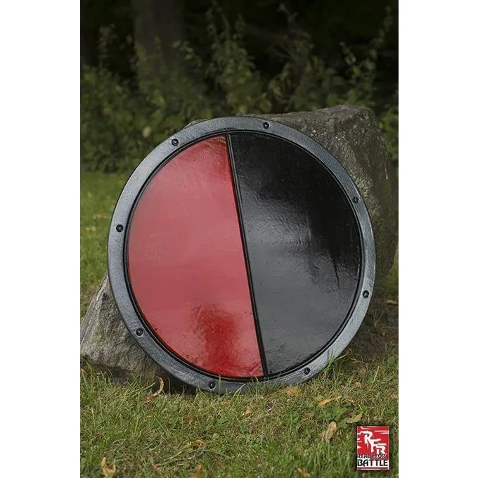 Epic Armoury LARP Rondschild Zwart/rood 7 Epic Armoury LARP Rondschild Zwart/rood - Afbeelding 5