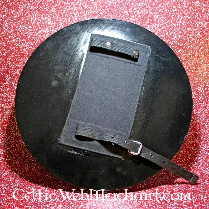 Epic Armoury LARP Rondschild Zwart/rood 3 Epic Armoury LARP Rondschild Zwart/rood