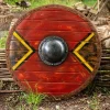 Epic Armoury LARP Schild Thegn, Rood, 70 Cm -Game Promotie Winkel larp schild thegn rood 70 cm