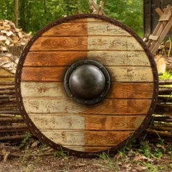 Epic Armoury LARP Schild Thegn, Wit-hout, 70 Cm