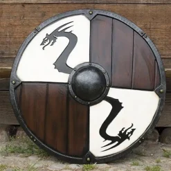 Epic Armoury LARP Viking Drakenschild Wit