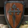 Epic Armoury LARP Vliegerschild Staal-hout -Game Promotie Winkel larp vliegerschild staal hout