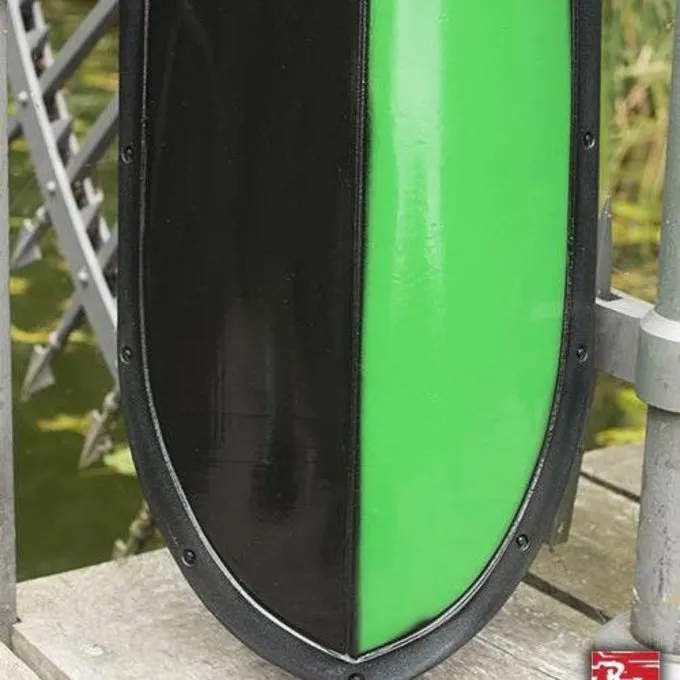 Epic Armoury LARP Vliegerschild Zwart/groen 3 Epic Armoury LARP Vliegerschild Zwart/groen