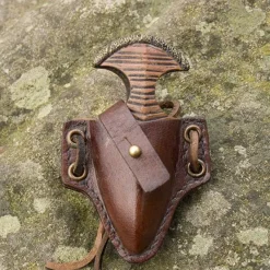 Epic Armoury LARP Vuistdolk Met Houder, Bruin