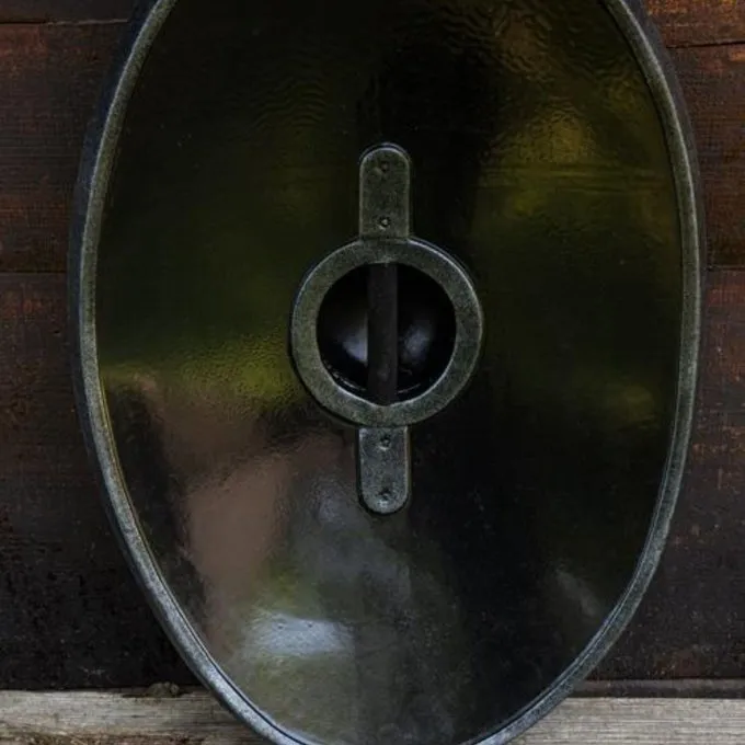 Epic Armoury LARP Zwart Auxiliae Schild 4 Epic Armoury LARP Zwart Auxiliae Schild - Afbeelding 2