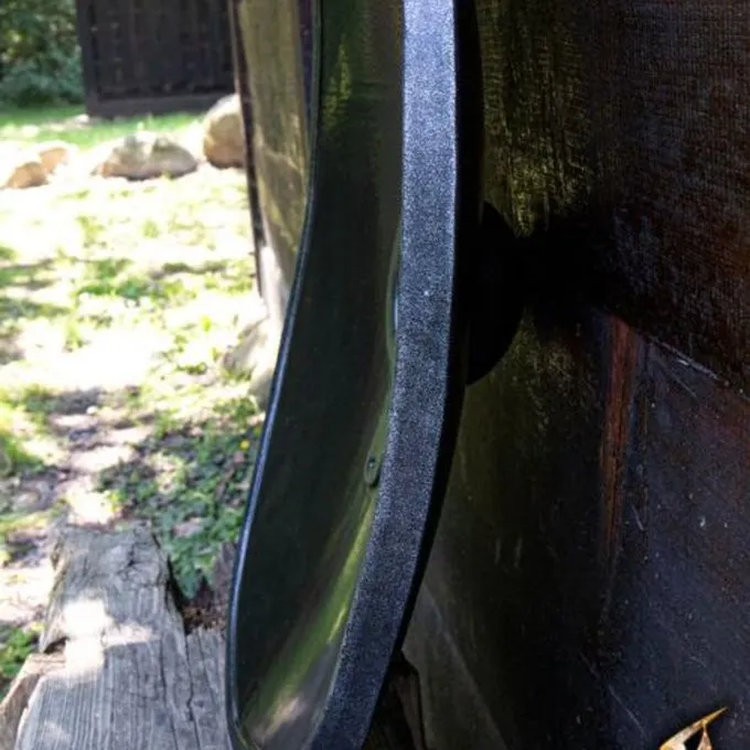 Epic Armoury LARP Zwart Auxiliae Schild 5 Epic Armoury LARP Zwart Auxiliae Schild - Afbeelding 3