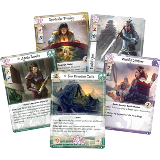 FANTASY FLIGHT GAMES Legend Of The Five Rings Atonement 4 FANTASY FLIGHT GAMES Legend Of The Five Rings Atonement - Afbeelding 2