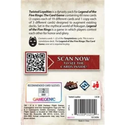 FANTASY FLIGHT GAMES Legend Of The Five Rings Twisted Loyalties -Game Promotie Winkel legend of the five rings twisted loyalties 2