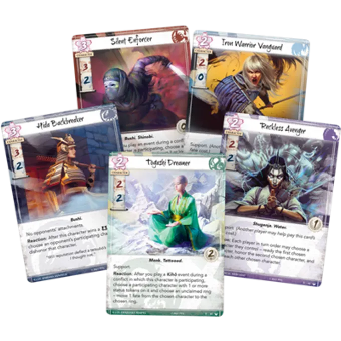 FANTASY FLIGHT GAMES Legend Of The Five Rings Under Fu Leng's Shadow 5 FANTASY FLIGHT GAMES Legend Of The Five Rings Under Fu Leng's Shadow - Afbeelding 3