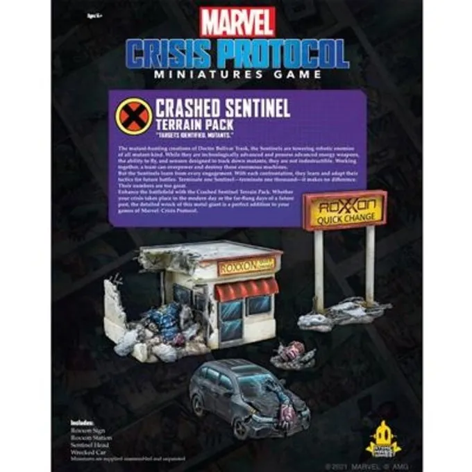 ATOMIC MASS GAMES Marvel CP Crashed Sentinel Terrain Exp 7 ATOMIC MASS GAMES Marvel CP Crashed Sentinel Terrain Exp - Afbeelding 5