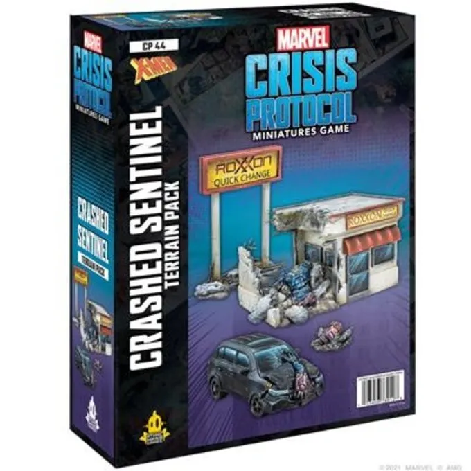 ATOMIC MASS GAMES Marvel CP Crashed Sentinel Terrain Exp 3 ATOMIC MASS GAMES Marvel CP Crashed Sentinel Terrain Exp