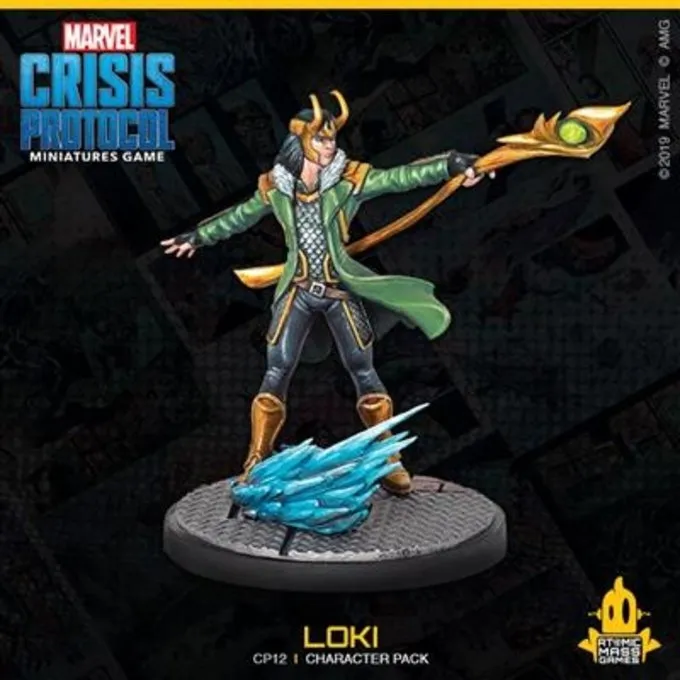ATOMIC MASS GAMES Marvel CP Loki And Hela Character 6 ATOMIC MASS GAMES Marvel CP Loki And Hela Character - Afbeelding 4