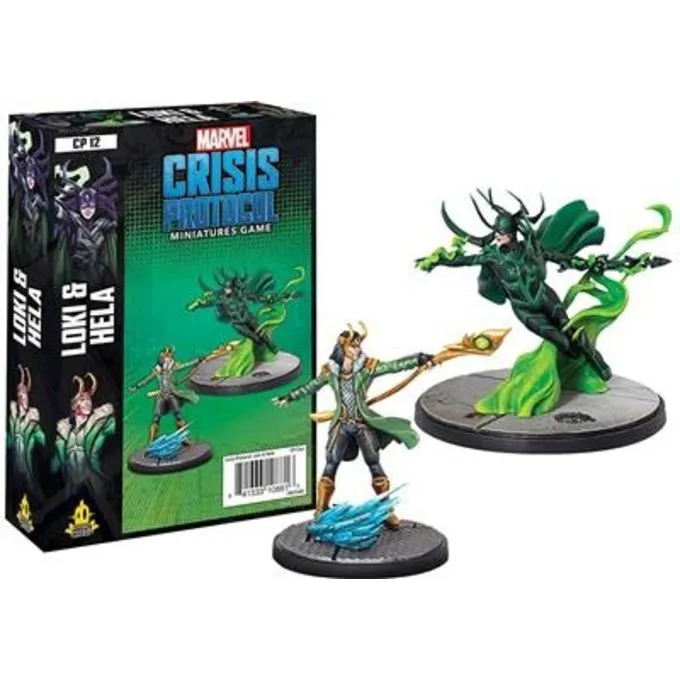 ATOMIC MASS GAMES Marvel CP Loki And Hela Character 3 ATOMIC MASS GAMES Marvel CP Loki And Hela Character