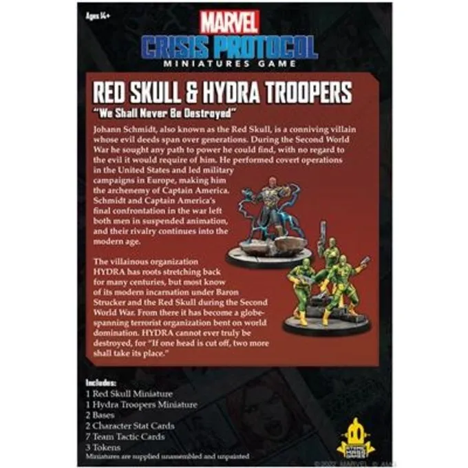 ATOMIC MASS GAMES Marvel CP Red Skull & Hydra Troops 5 ATOMIC MASS GAMES Marvel CP Red Skull & Hydra Troops - Afbeelding 3