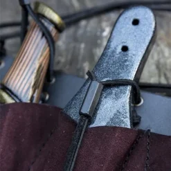 Epic Armoury Riemhouder Voor 3 LARP Werpmessen, Bruin -Game Promotie Winkel riemhouder voor 3 larp werpmessen bruin 3