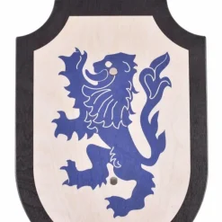 Speelgoedschild Leeuwenhart, Zwart-blauw