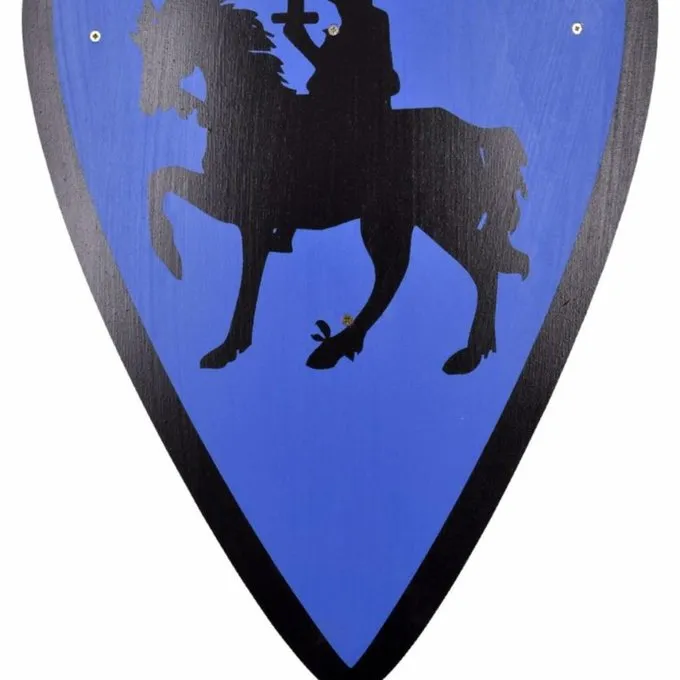 Speelgoedschild Ridder, Blauw 4 Speelgoedschild Ridder, Blauw - Afbeelding 2