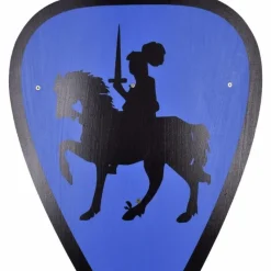 Speelgoedschild Ridder, Blauw