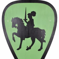 Speelgoedschild Ridder, Groen