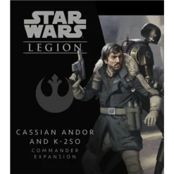 FANTASY FLIGHT GAMES Star Wars Legion Cassian Andor & K-2SO Commander -Game Promotie Winkel star wars legion cassian andor k 2so commander 2