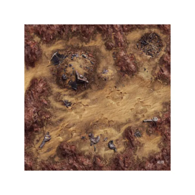 FANTASY FLIGHT GAMES Star Wars Legion Desert Junkyard Gamemat 3 FANTASY FLIGHT GAMES Star Wars Legion Desert Junkyard Gamemat