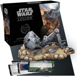 FANTASY FLIGHT GAMES Star Wars Legion Downed AT-ST Battlefield -Game Promotie Winkel star wars legion downed at st battlefield 1