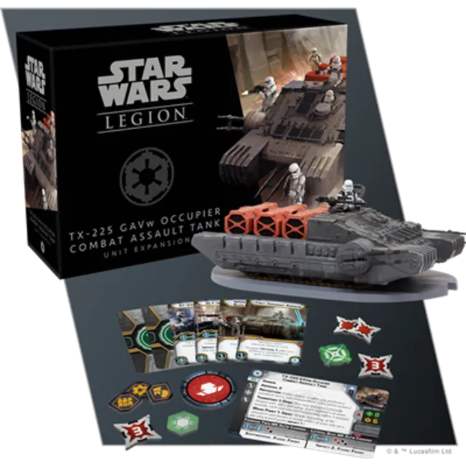 FANTASY FLIGHT GAMES Star Wars Legion Occupier Combat Assault Tank 4 FANTASY FLIGHT GAMES Star Wars Legion Occupier Combat Assault Tank - Afbeelding 2