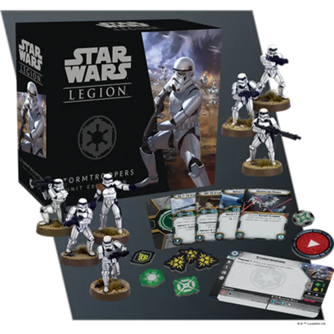 FANTASY FLIGHT GAMES Star Wars Legion Stormtroopers Unit 4 FANTASY FLIGHT GAMES Star Wars Legion Stormtroopers Unit - Afbeelding 2