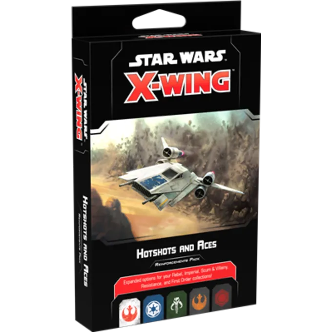 FANTASY FLIGHT GAMES Star Wars X-wing 2.0 Hotshots Aces Reinforcement 3 FANTASY FLIGHT GAMES Star Wars X-wing 2.0 Hotshots Aces Reinforcement