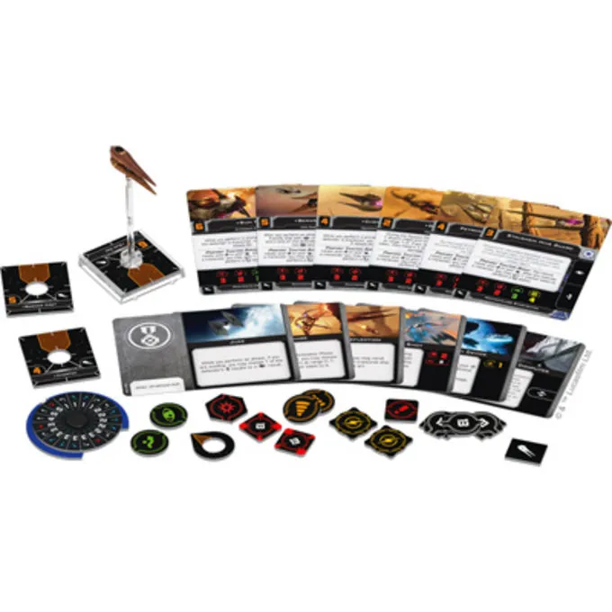 FANTASY FLIGHT GAMES Star Wars X-wing 2.0 Nantex-class Starfighter 4 FANTASY FLIGHT GAMES Star Wars X-wing 2.0 Nantex-class Starfighter - Afbeelding 2