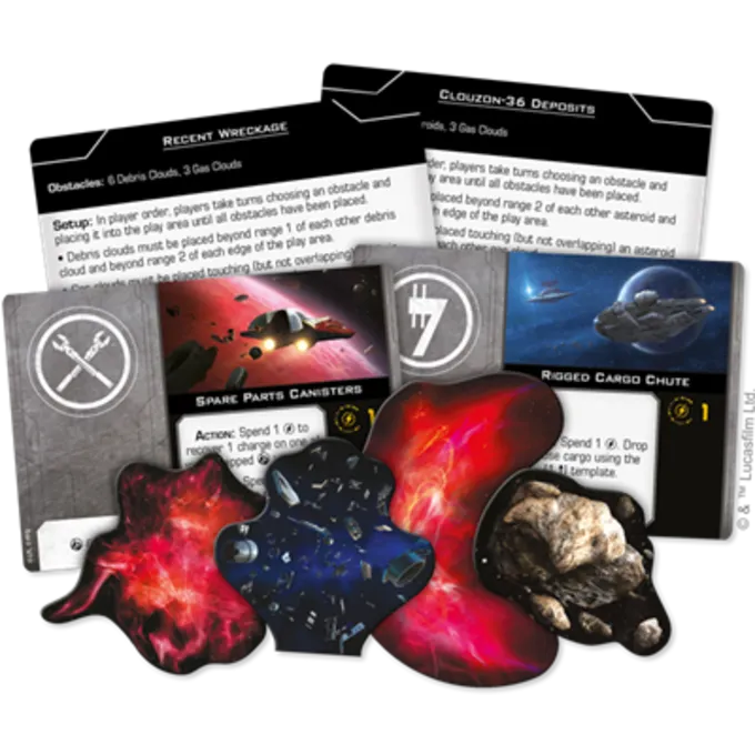 FANTASY FLIGHT GAMES Star Wars X-wing 2.0 Never Tell Me The Odds Pack 4 FANTASY FLIGHT GAMES Star Wars X-wing 2.0 Never Tell Me The Odds Pack - Afbeelding 2