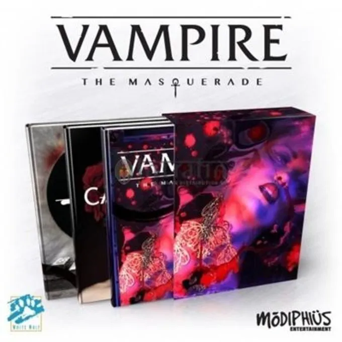 MODIPHIUS Vampire The Masquerade 5th Slip Case 3 Books 3 MODIPHIUS Vampire The Masquerade 5th Slip Case 3 Books